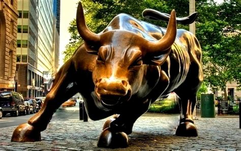 stock bull wallpaper|wall street bull wallpaper 4k.